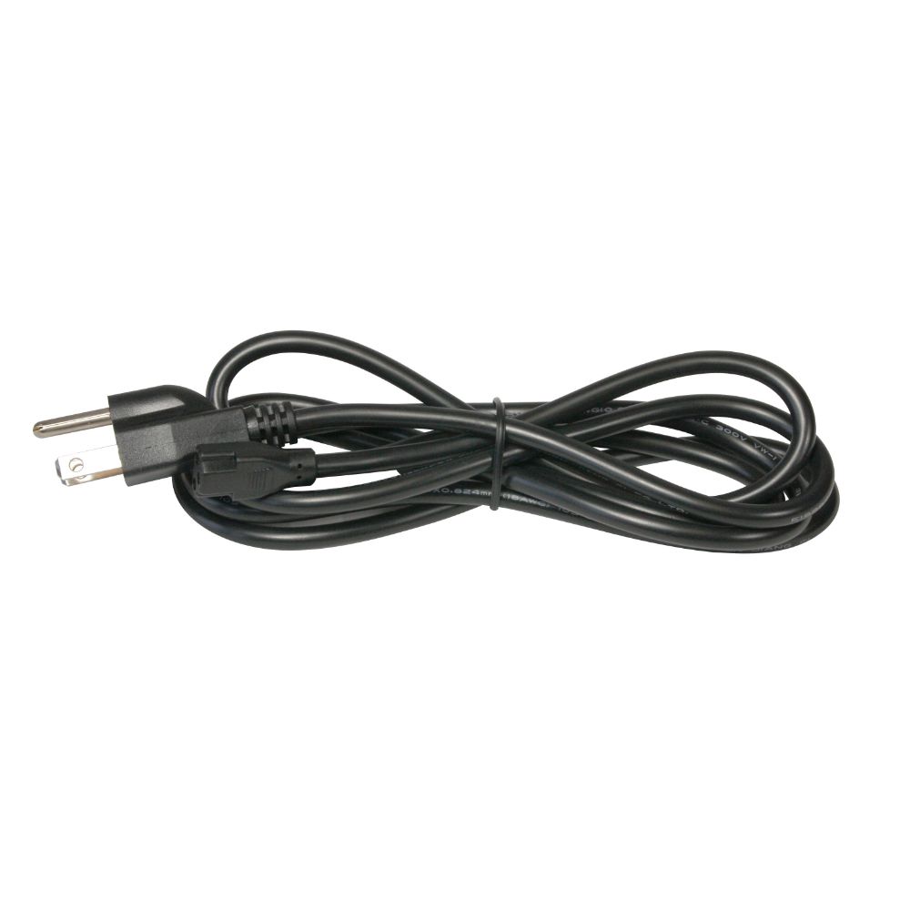 American Lighting 5LCS-PC6-BK LED 5 Complete 5 Color Temperatures Power Cord in Black